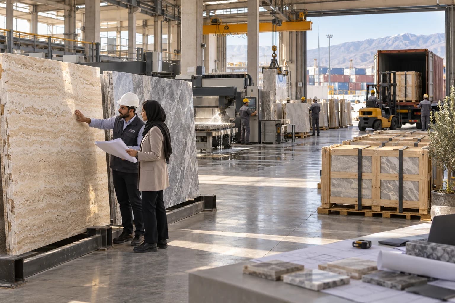 Materialdan ixraca qədər aydın yol.
